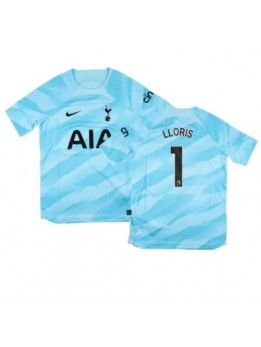 Billige Tottenham Hotspur Hugo Lloris #1 Keeper Hjemmedraktsett Barn 2023-24 Kortermet (+ Korte bukser)